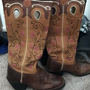 Tony Lama Womens Cowboy Boots, size 8.5